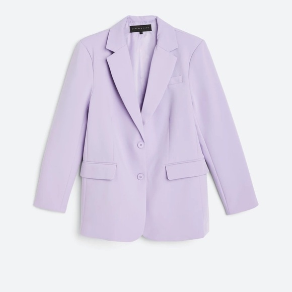 Everyday Blazer In lilac 
Purple - Picture 1 of 9